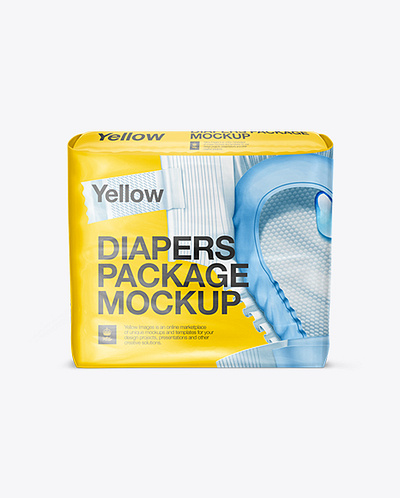 Free Download PSD Baby Diapers Pack Mockup branding mockup mockup psd