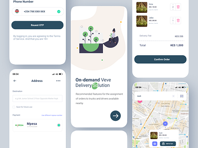VeVe Mobile App Design design ecommerce jungle green marketplace mobile app uiux