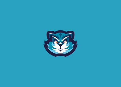 CAT logo - FOR SALE animal azul branding cat design esports eyea gaming gato illustration logo mascot vector