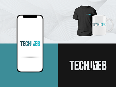 TECHUEB Logo design graphic design logo