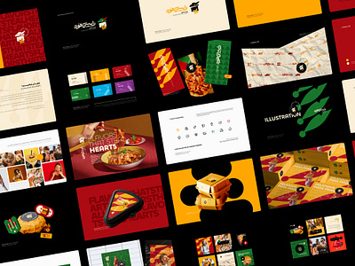 Robin Food Logo & Visual Identity Design brand design brandbook branding fastfood food illustration instagram logo logo design post restaurant visual identity