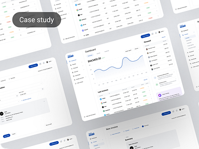 Elevating dashboard experience aplication process case study dashboard interface invoice research usability testing ux wcag web