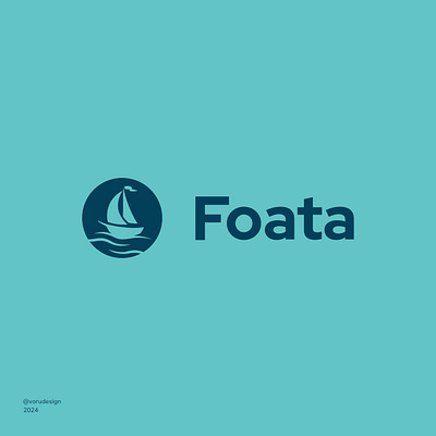 Foata Logo boat boat logo brand branding business logo corporate logo daily logo daily logo challenge foata logo logo designer logotype