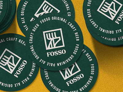 Fosso brewery. Deer Logo beerlogo branding brewerylogo deerlogo fossologo graphic design identity logo logotype