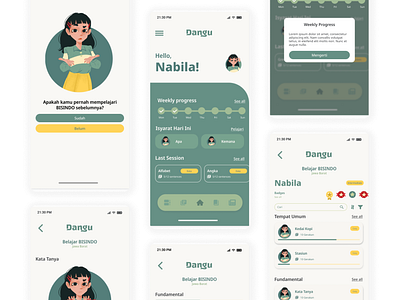 Sign Language Learning Apps appdesign productdesign ui uidesign uiux ux uxdesign