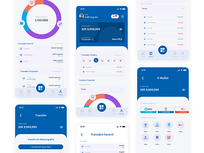 MyBCA App Redesign appdesign mobilebanking productdesign ui uidesign uiux ux uxdesign