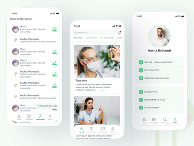 Innovative Pharmacy App Design