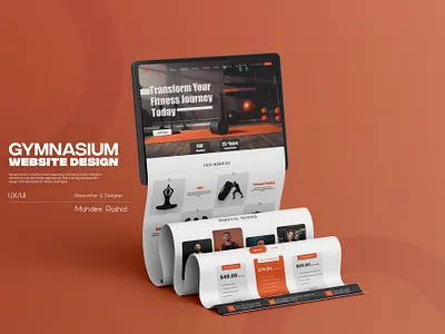 Gymnasium Website | Hero Section app design design figmadesign fitness app design fitness ui dedign graphic design gym landing page gym ui gym ui design hero section landing page landing page design ui ui design uiui userexperience uxui design web design website desifn website design