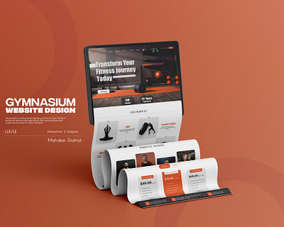 Gymnasium Website | Hero Section app design design figmadesign fitness app design fitness ui dedign graphic design gym landing page gym ui gym ui design hero section landing page landing page design ui ui design uiui userexperience uxui design web design website desifn website design