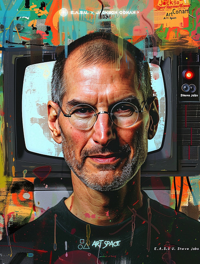 [Steve Jobs Impression] 🖥️💡 art artwork design fashion portrait