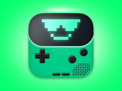 App icon iOs gameboy color 3d app icon ios illustration branding cartoon graphic design icon illustration logo