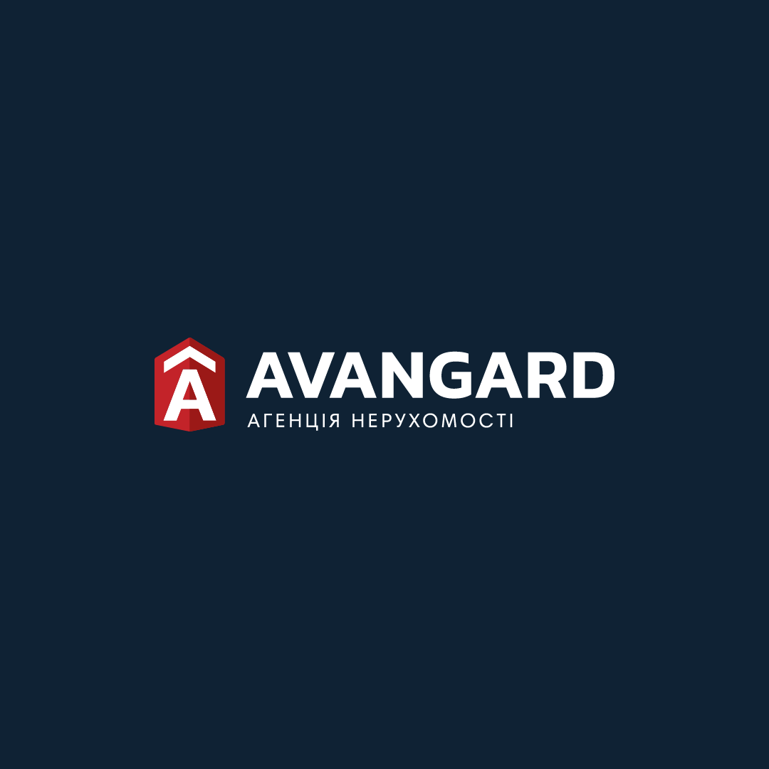 AVANGARD. Real Estate Agency. Logo & Branding agency logo brandidentity branding design graphic design identity logo logodesign logomaker logotype real estate brending real estate logo