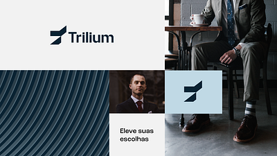 Trilium brand brand identity branding design graphic design logo