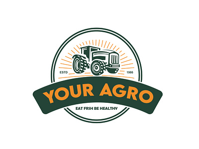 AGRO Company Logo 3d agro animation branding creative design gradient graphic design icon illustration logo logo design motion graphics ui vector