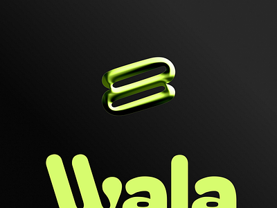 Wala Gold Logo app bank branding design digital finance fintech gold logo ui ui design uiux ux