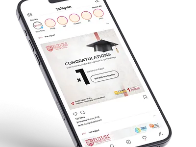 FUE Instgram post design social media post design