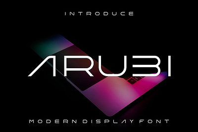 Arubi alternate display elegant font ligature logo logotype modern serif swash vintage
