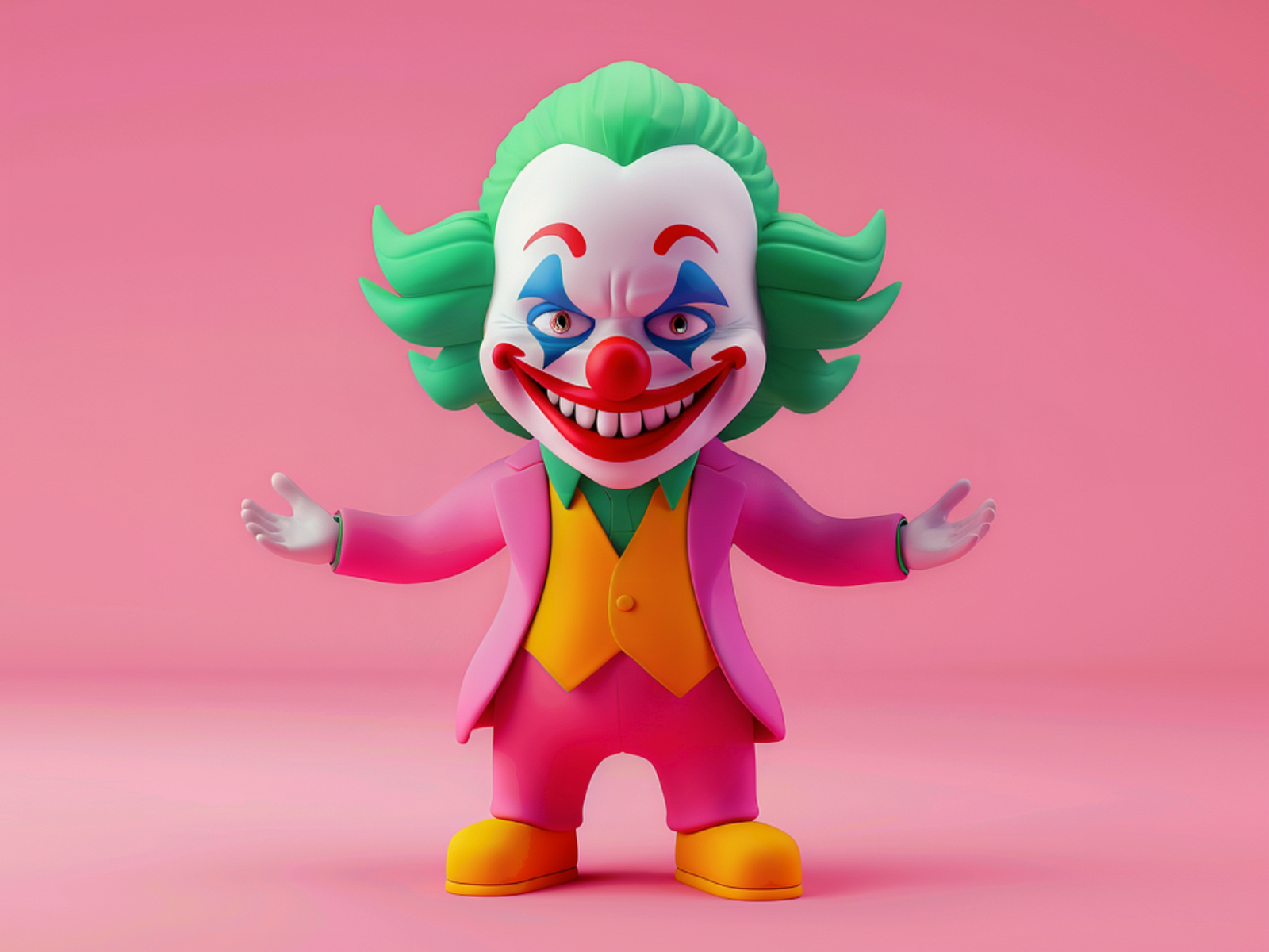 Joker Cartoon 3D Model by Gerdoo on Dribbble