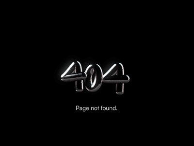 #18 – 404 Page Not Found Balloons 404 animation balloons dark easter egg interaction motion playful ui web design