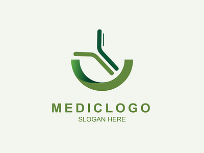 Logo Design branding design graphic design illustration logo medical green logo medical logo pharma logo design vector