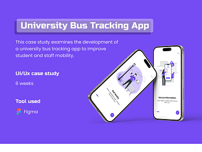 University Bus Tracking app-Ui Design appdesign busappui bustrackingapp casestudy designer figma mobile app design trackingapp ui ui design ui ux uiux user interface ux