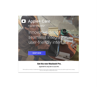 Apple+ Care Ad
