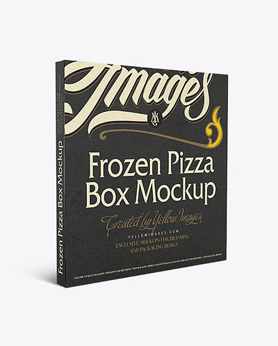 Free Download PSD Frozen Pizza Box Mockup branding mockup free mockup psd free mockup template