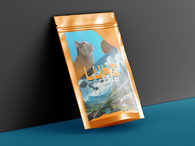 Cat treats branding cat graphic design meal pet product treats