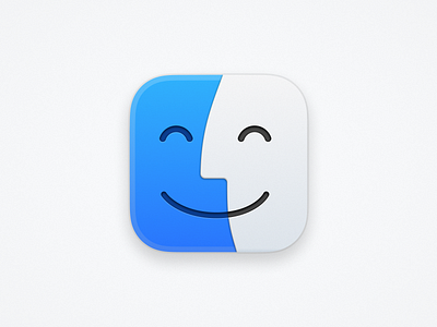 Happy Finder finder folders happy icon macos smiling