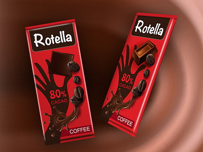 Packaging Design branding chocolate bar packaging design choffee design graphic design hazelnut illustration milk mockup design packaging design vector