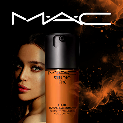 M.A.C cosmetic graphic design mac photoshop ui women