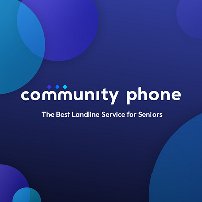 Community Phone - Marketing Campaign branding graphic design logo