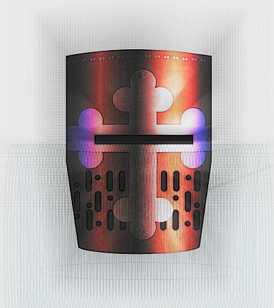 son of a bucket bucket helm doodle great helm illustration noise pot helm shunte88 vector