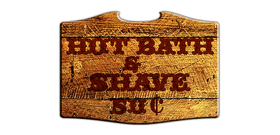Hot-Bath-&-Shave-Sign-1600 app branding design graphic design illustration logo logos typography ui vector