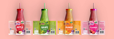 Label Design branding design graphic design graphic designer illustration juice label design label design