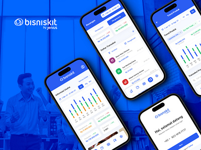 Jenius Bisniskit bisniskit business tools businessapps crm erp indonesia jenius jenius bisniskit mobileapps point of sales pos product design transaction uiux