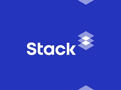 Stack - data, tasks & workflow suite, saas logo design data development layered layers logo logo design management manager organize project saas software stack suite tasks technologies tools workflow