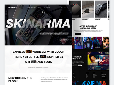 Skinarma - Revamp Website accessories accessories brand e commerce fashion fasion accessories landing page lifestyle market place online shop online store outfit product shop page shopify shopping skinarma store style web design website e commerce
