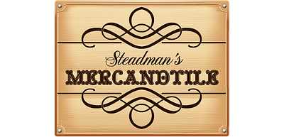 Steadman's-Mercandtile-Sign-1600 app branding design graphic design illustration logo logos typography ui vector