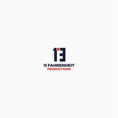 13 Fahrenheit 13 branding celcius concept fahrenheit graphic design illustration logo number productions