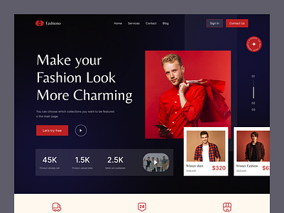 Fashion Website Design design design uiux droip template fashion landing page design fashion website desing figma design framer template illustration oripio oripio design agency product design ui ux designer web design webflow template website design