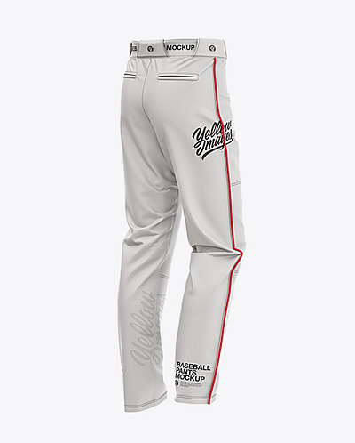 Free Download PSD Baseball Pants - Fit Piped free mockup template mockup designs