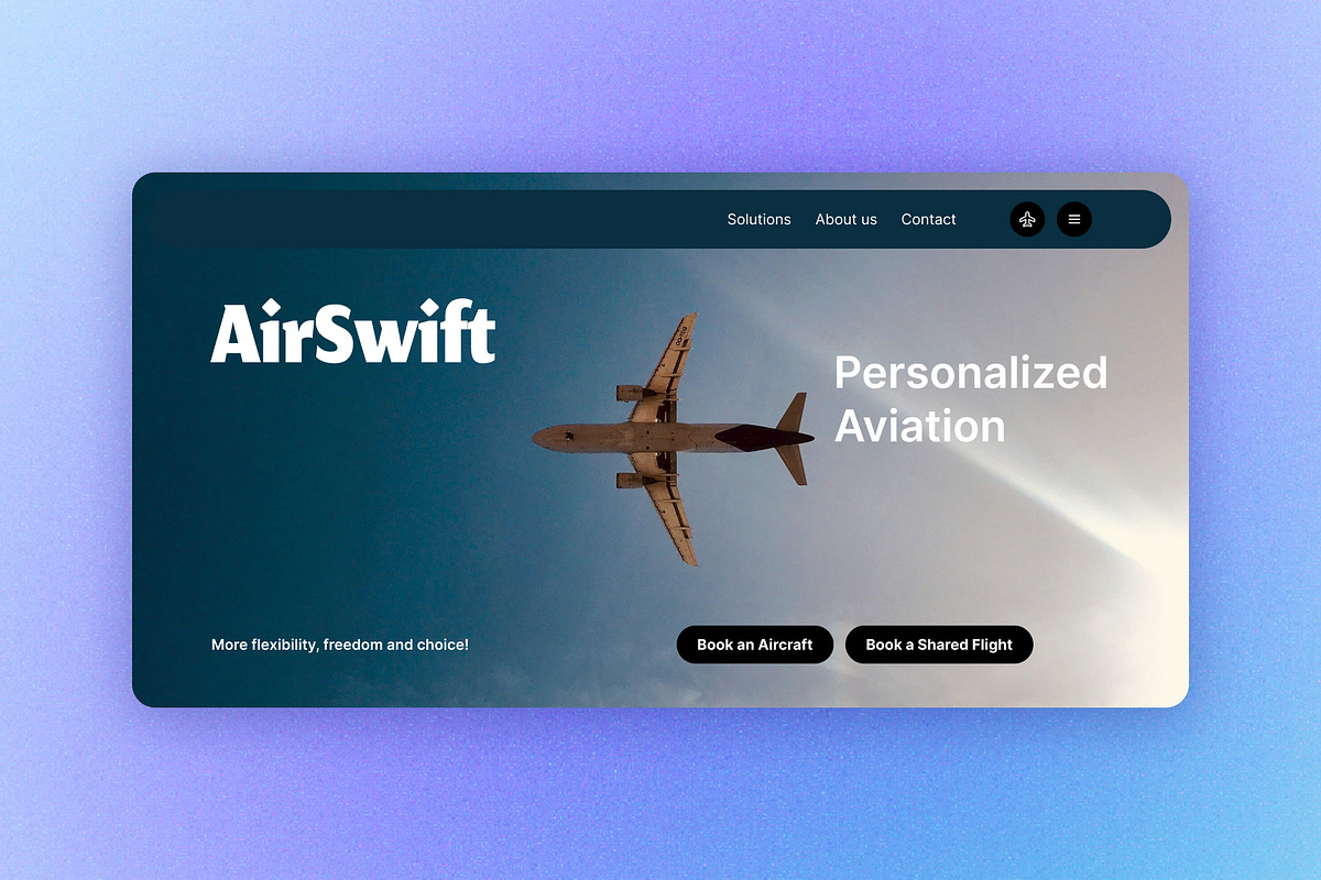 Aircraft Booking Website UI by Fahmida Tanni on Dribbble