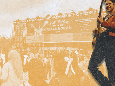 The Show: Live on Tour - Niall Horan adobe photoshop concert design feeds graphic design instagram post live niall horan on show tour