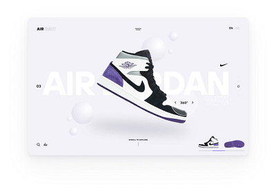 Nike Shoes E-commerce Website Landing page 3d adobe xd animation branding figma graphic design logo motion graphics ui uiux web design