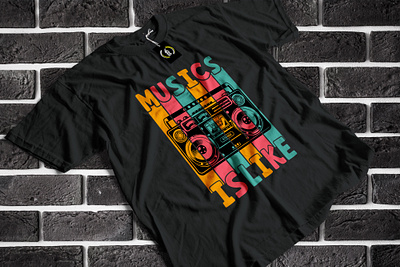 "Music is like t-shirt design." branding graphic design interests logo music t shirt musical musicfashion musictees rocktees styleinmusic t shirt tunethreads typography vintage