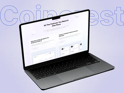 Coincrest: Crypto Simplified mobile mobile design thatbrandnavigator ui uiux ux website website design