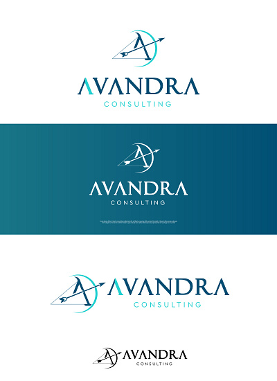 Avandra graphic design logo