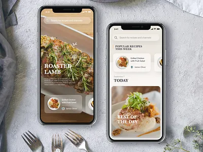 food_2x graphic design ui