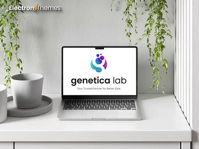 Genetica lab Logo animation video animation branding electronthemes graphic design logo logodesign motion graphics ui